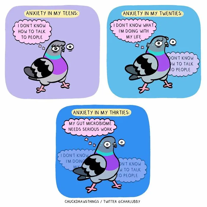 This Artist Turns Anxiety And Everyday Struggles Into Heartfelt Pigeon Comics (50 New Pics)