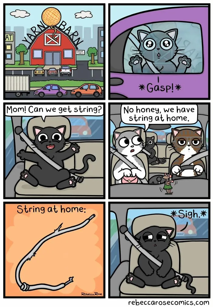 Cartoonist Rebecca Rose Nails The Funny Side Of Adulting, Pets, And Romance In 30 New Comics