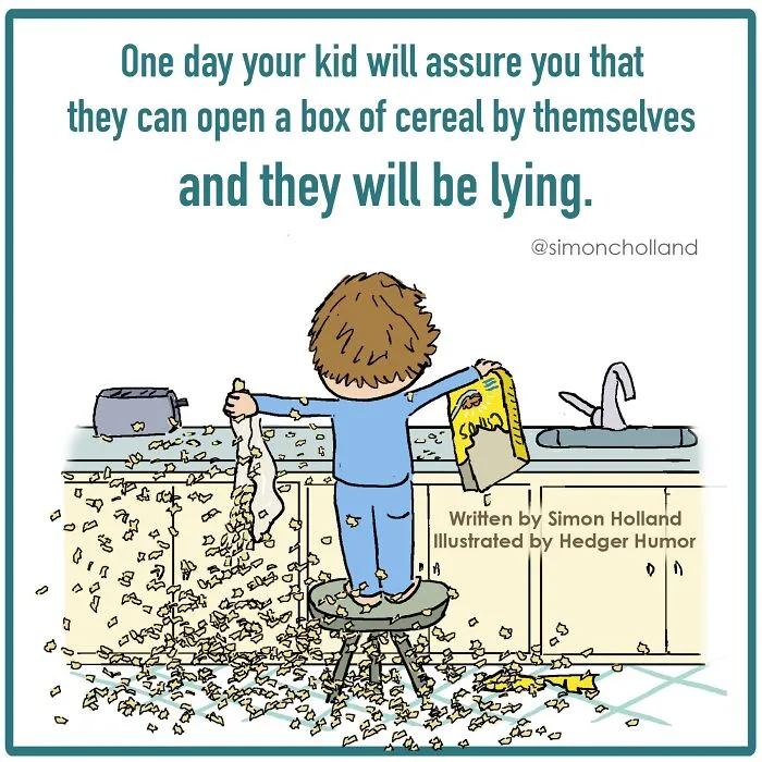 35 Parenting Comics By Adrienne Hedger That Capture Everyday Moments Of Family Life (New Pics)