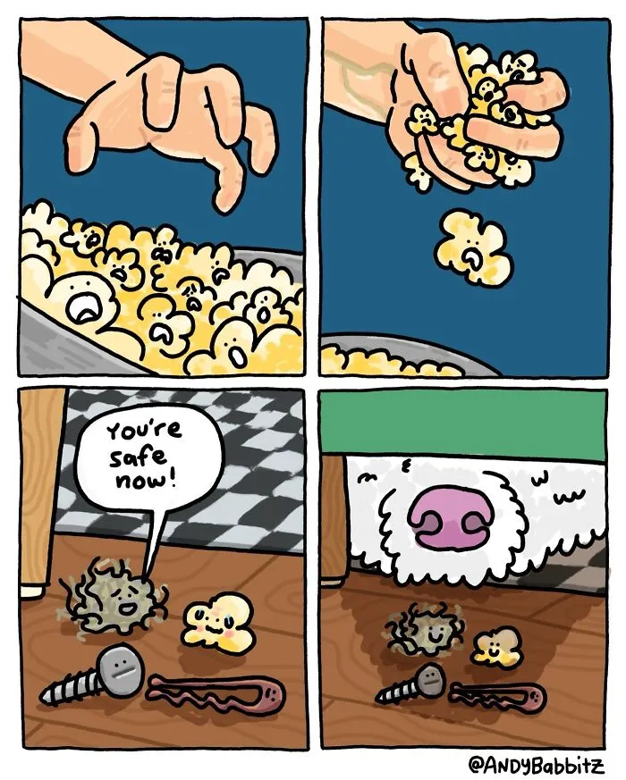 33 New Comics With Unexpected Endings And Darker Humor By Andy Babbitz