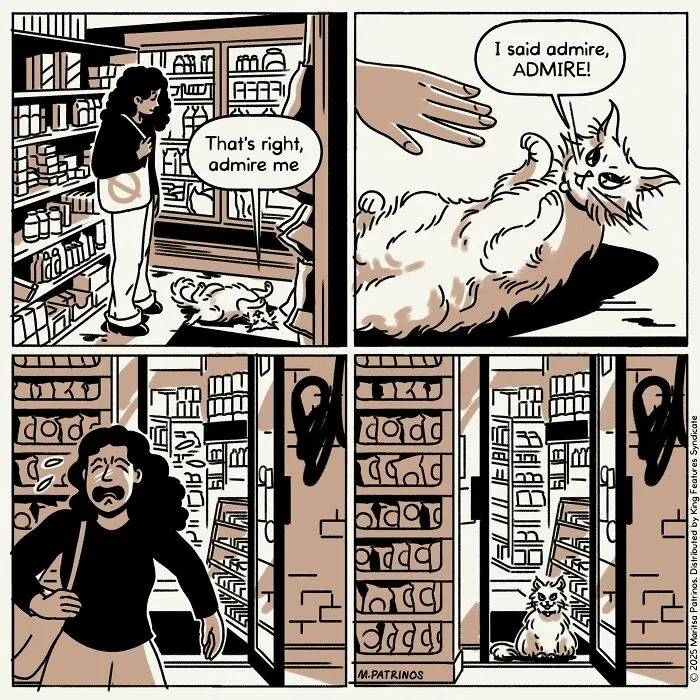 This Artist Made 60 Comics That Imagine A World Where Cats Have Jobs And Workplace Problems