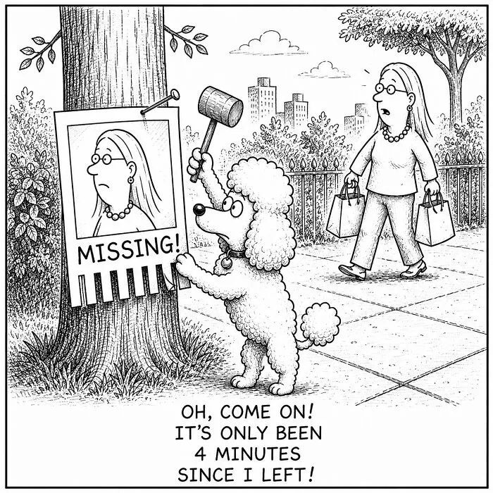 I Imagined The Thoughts Running Through A Dog's Mind And Turned Them Into 22 Comics