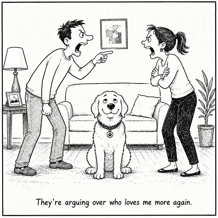 I Imagined The Thoughts Running Through A Dog's Mind And Turned Them Into 22 Comics
