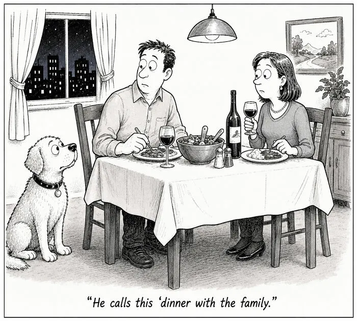 I Imagined The Thoughts Running Through A Dog's Mind And Turned Them Into 22 Comics