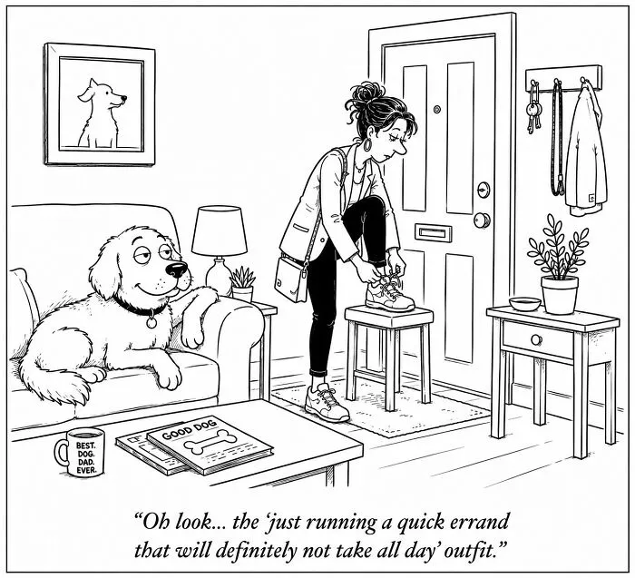 I Imagined The Thoughts Running Through A Dog's Mind And Turned Them Into 22 Comics