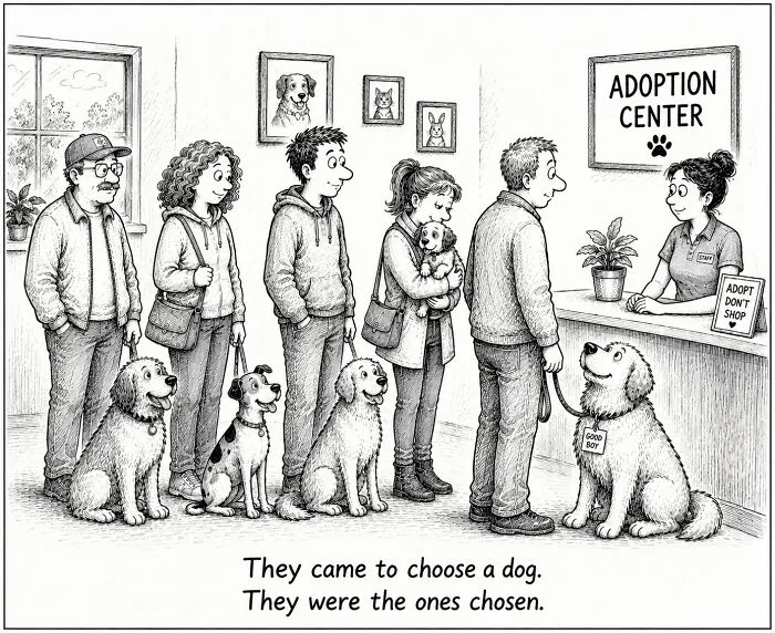 I Imagined The Thoughts Running Through A Dog's Mind And Turned Them Into 22 Comics