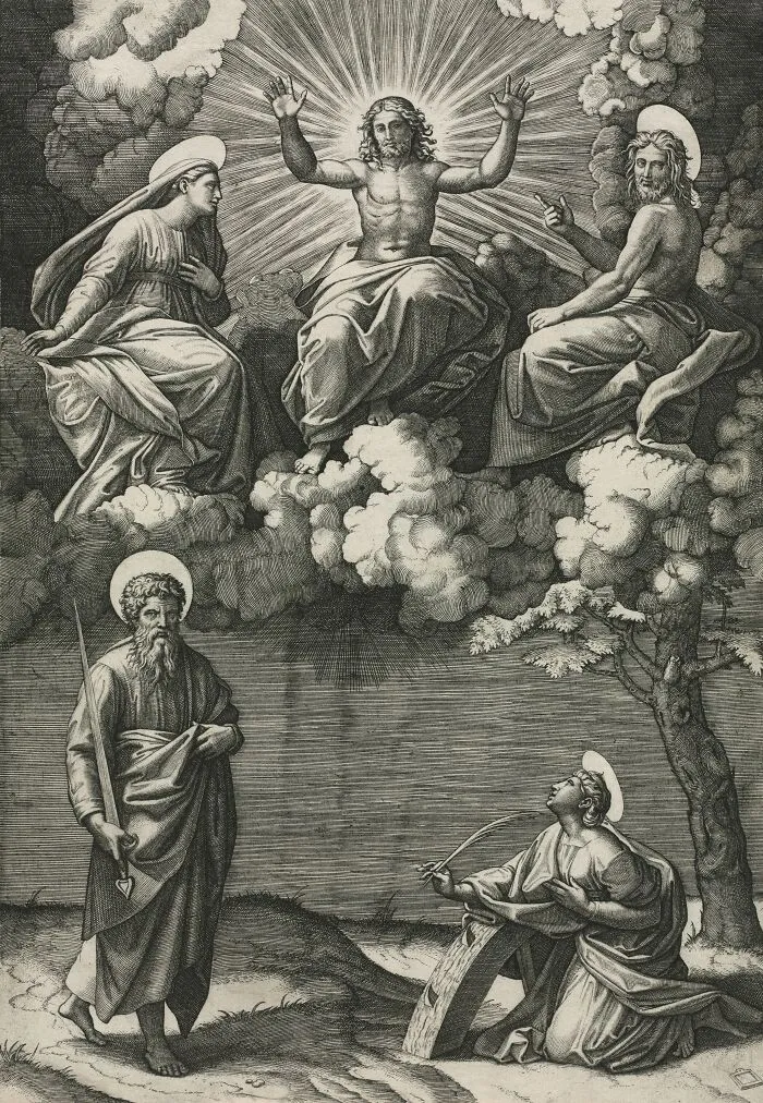 A religious engraving, symbolizing deep questions kids ask that can leave parents completely stumped.