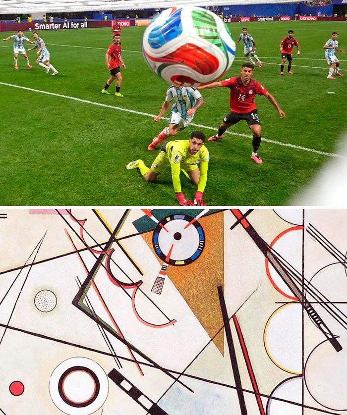 Argentina vs. Egypt - Composition Viii By Wassily Kandinsky
