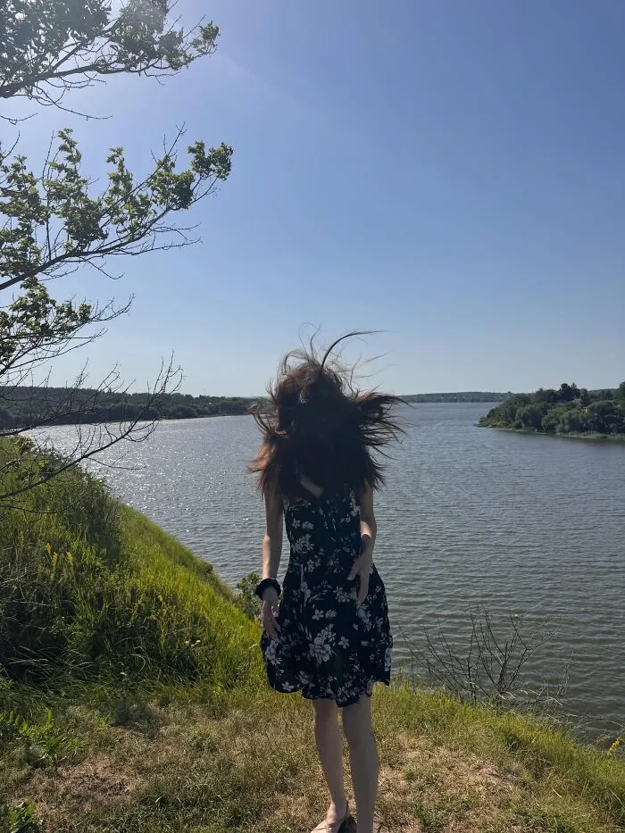 Dice que el viento molestaba un poco