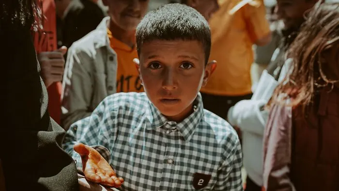 I was eating roasted chestnuts at the mall with my boyfriend and kids, when a small boy, about 10, started hovering around us. I admit I rarely like kids who aren’t mine. He whispered to my son, who nodded, then reached for a chestnut. I moved the bag and told him to ask his parents. My boyfriend called me rude and gave the boy a chestnut. Later, he snatched two more. I firmly told him he can’t just take our stuff and that he should go to his parents. He ran off. I don’t want my kids thinking it's okay to accept things from strangers or be pressured into sharing, but my boyfriend thinks I’m just selfish.
