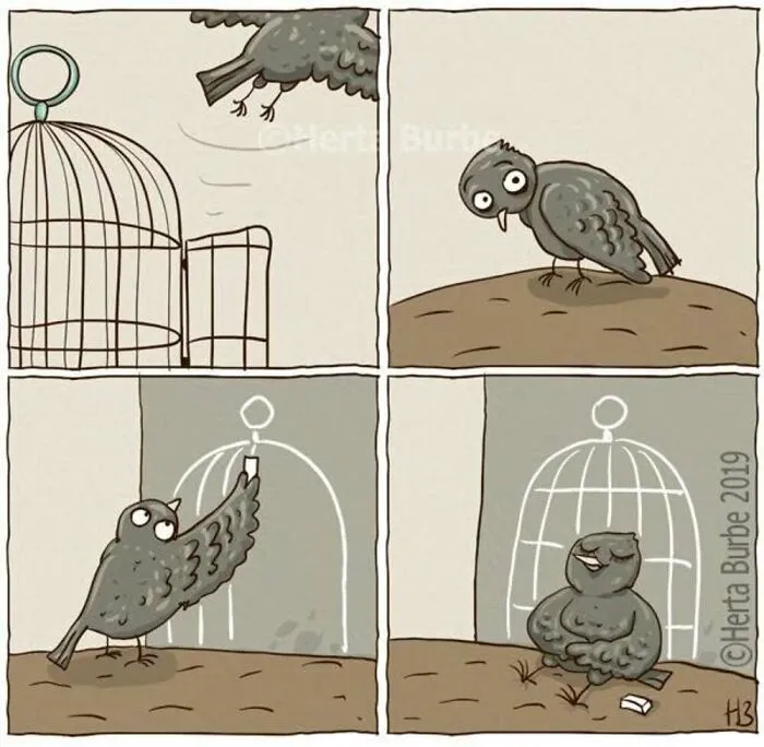 50 Funny And Relatable Comics By Herta Burbė That Might Brighten Up Your Day (New Pics)
