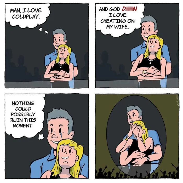 This Artist Created 40 Comics Where The Punchline Is Always The Last Thing You Expect