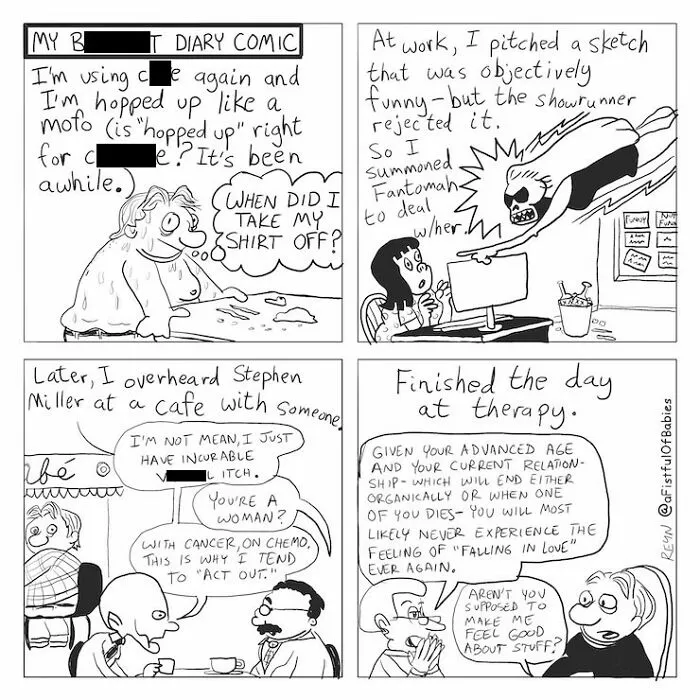 This Ex-Late Show Writer Finds The Funniest Possible Outcome In Every Situation (20 New Comics)