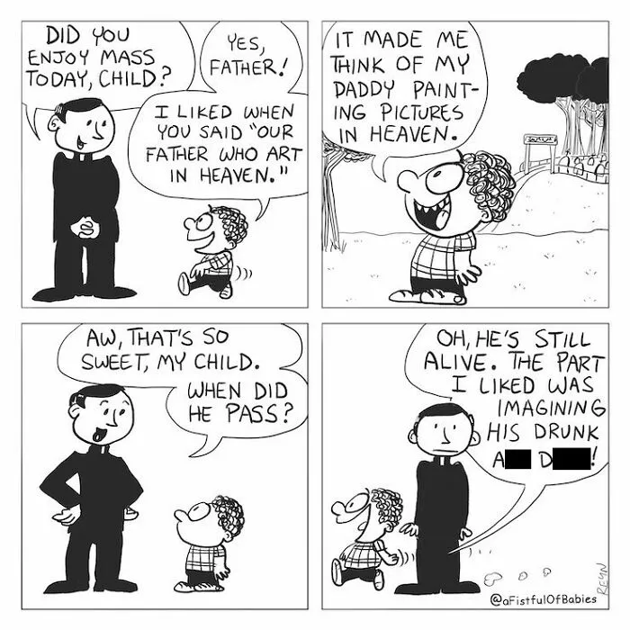This Ex-Late Show Writer Finds The Funniest Possible Outcome In Every Situation (20 New Comics)