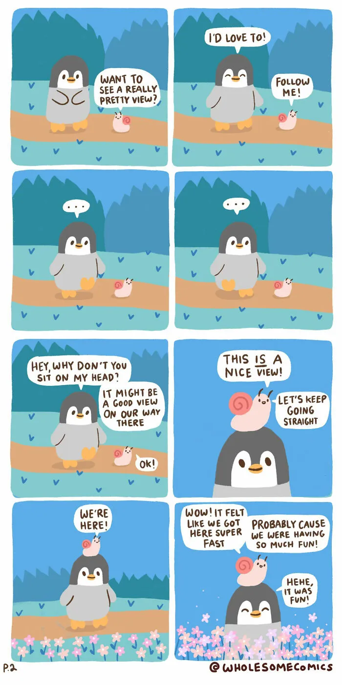 62 New Sweet Comics By This Artist About Being Kinder To Oneself And Others