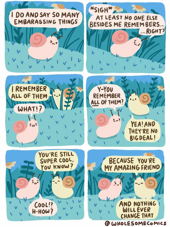 62 New Sweet Comics By This Artist About Being Kinder To Oneself And Others