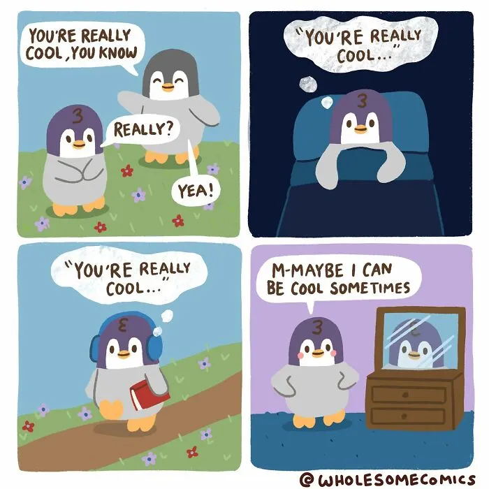62 New Sweet Comics By This Artist About Being Kinder To Oneself And Others