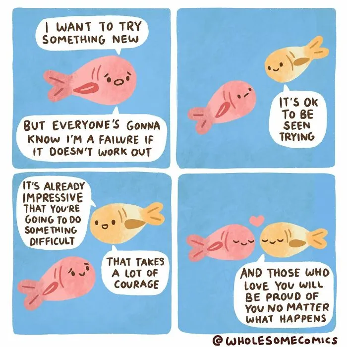 62 New Sweet Comics By This Artist About Being Kinder To Oneself And Others