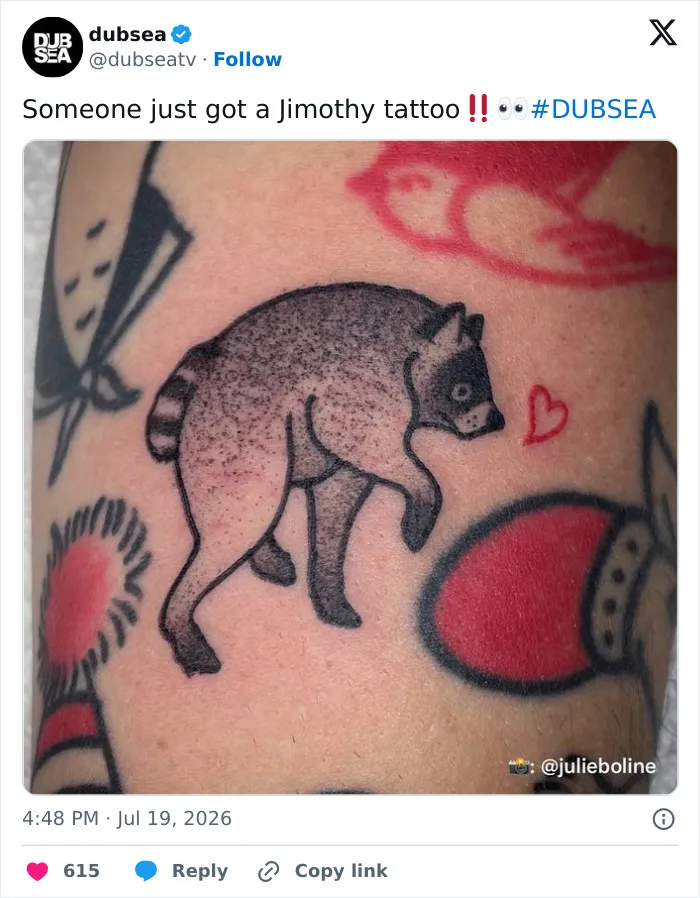 23 Memes That Capture The World's Unhinged Obsession With An Unusually Shaped Raccoon Named "Jimothy"