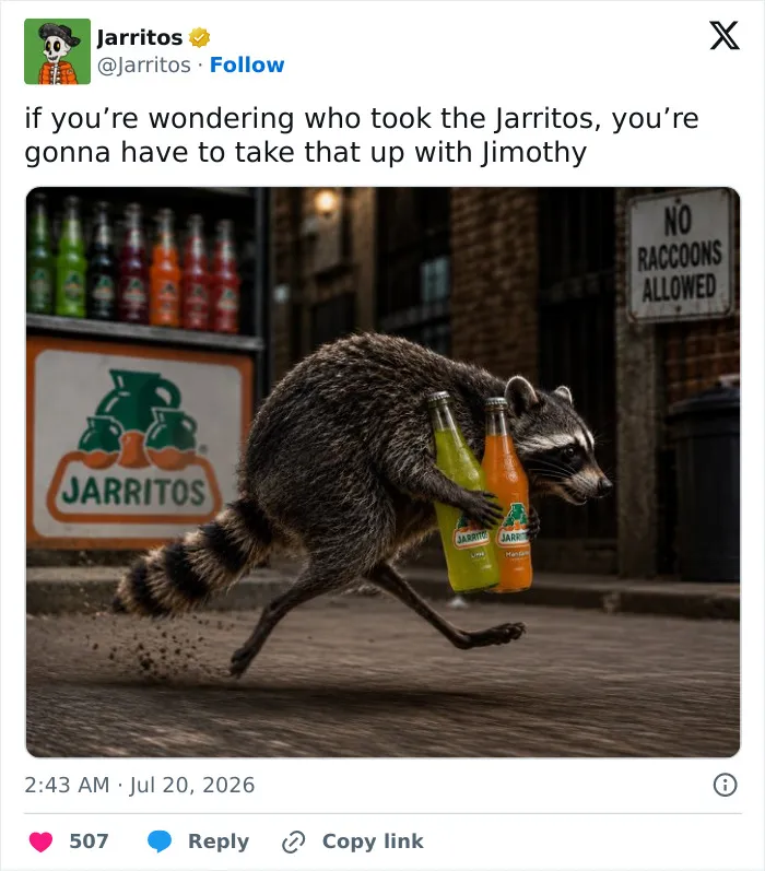 23 Memes That Capture The World's Unhinged Obsession With An Unusually Shaped Raccoon Named "Jimothy"