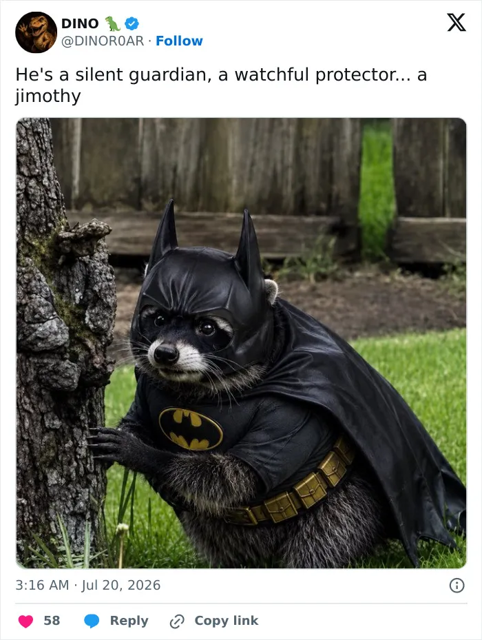 23 Memes That Capture The World's Unhinged Obsession With An Unusually Shaped Raccoon Named "Jimothy"