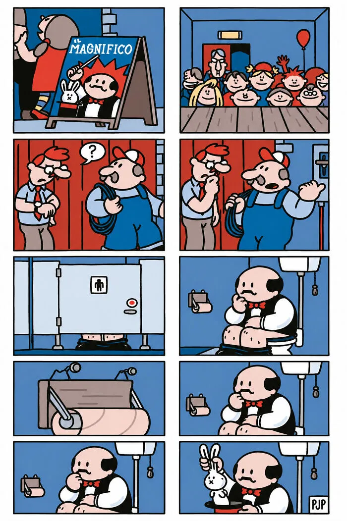 21 New Dark Comics By Pieter De Poortere That Hit Hard Without A Single Word