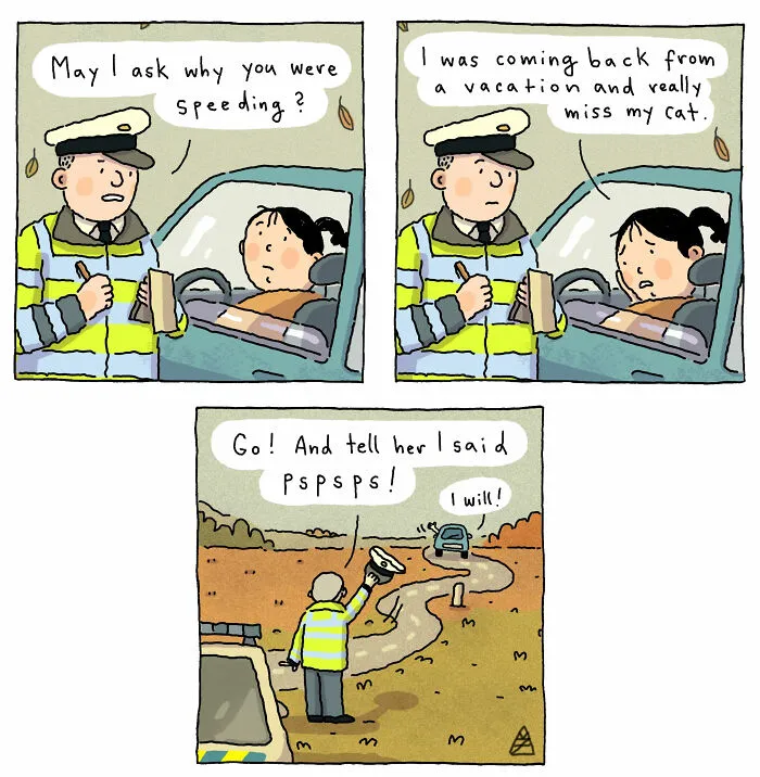 30 New Funny And Wholesome Comics By This Artist With Unexpected But Cute Twists