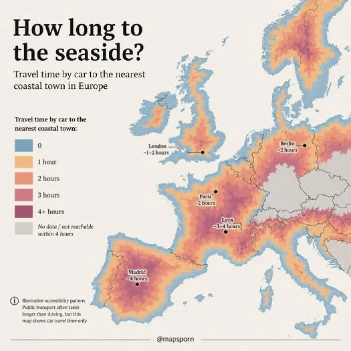 How Far Are You From A Beach Day Right Now?