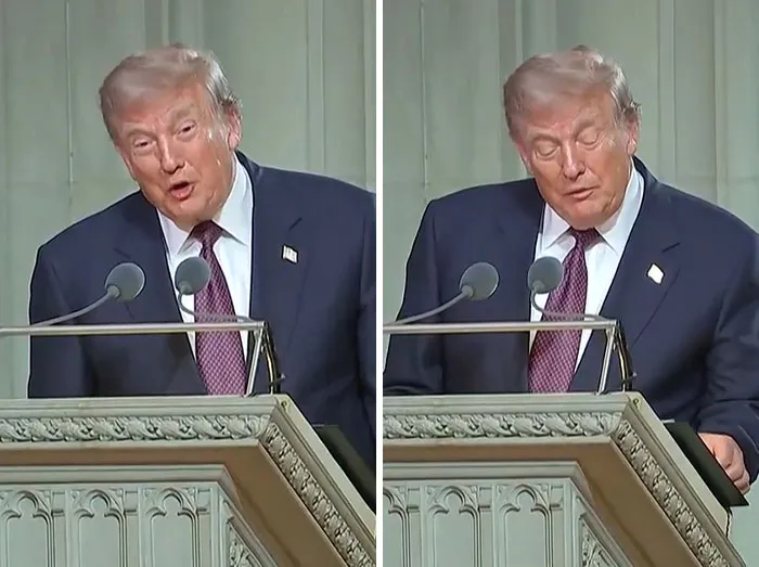 Criticizing the eulogy written for him and "roasting" the senator