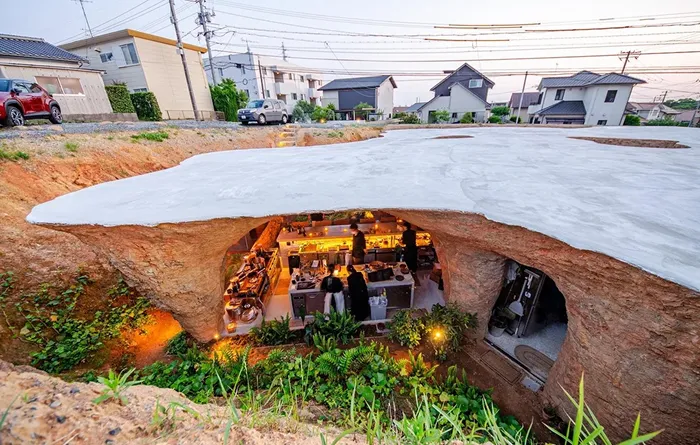 House&restaurant By Junya Ishigami That Cannot Be Seen From The Street