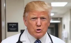 Trump Posts Unhinged Video With Him As A Doctor Diagnosing Different Celebrities With Derangement Syndrome