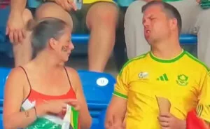 After Couple's Viral World Cup Moment Had Fans Urging Her To Divorce Him, Expert Lip Reader Reveals What They Really Said