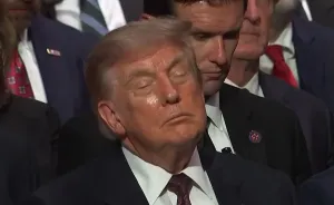 “Did He Just Touch Wood?”: The Internet Reacts To Donald Trump’s Odd Moments At Lindsey Graham’s Funeral
