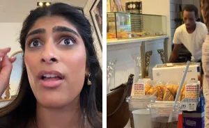 "Literal Robbery": Woman Pays $12 For Croissant Only To Watch Costco Delivery Arrive While She's Still Eating It