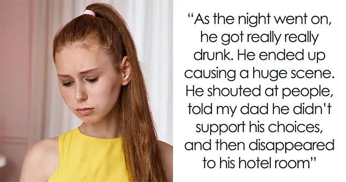 Drunk Uncle Loses It During Bro's Wedding, 15YO Feels Guilt After Realizing It Was Because Of Her