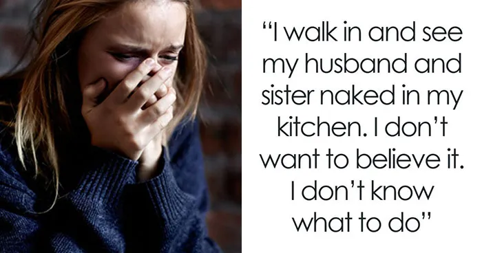 Husband And Sister Swear "It's Not What It Looks Like" Despite Being Caught Naked In The Kitchen