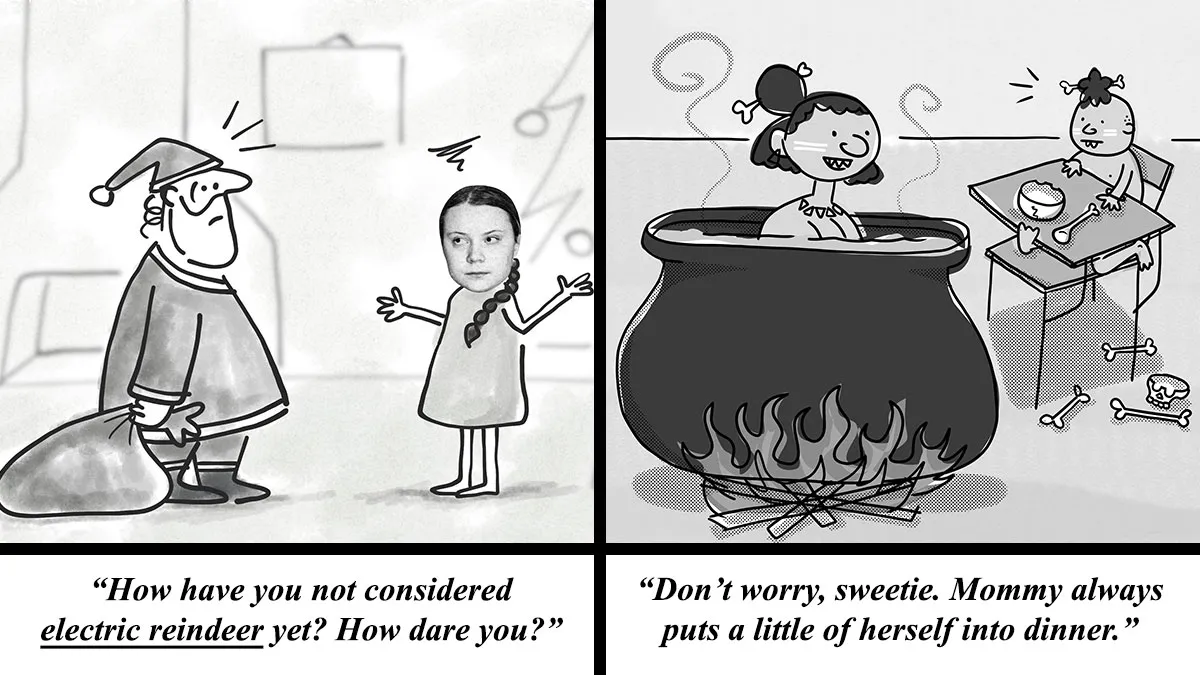 57 Witty Single-Panel Comics By This Artist That Take Everyday Ideas In Absurd Directions