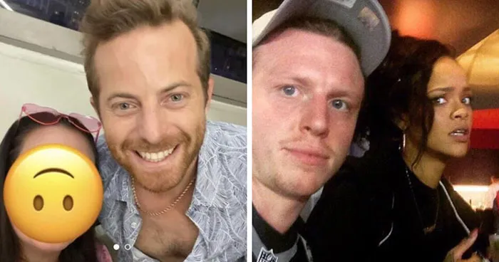 22 Fans que pidieron una foto a un famoso en el peor momento