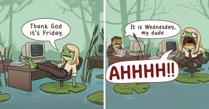 This Artist Recreates The 1990s In 22 Clever Comics Full Of Humor And Nostalgia