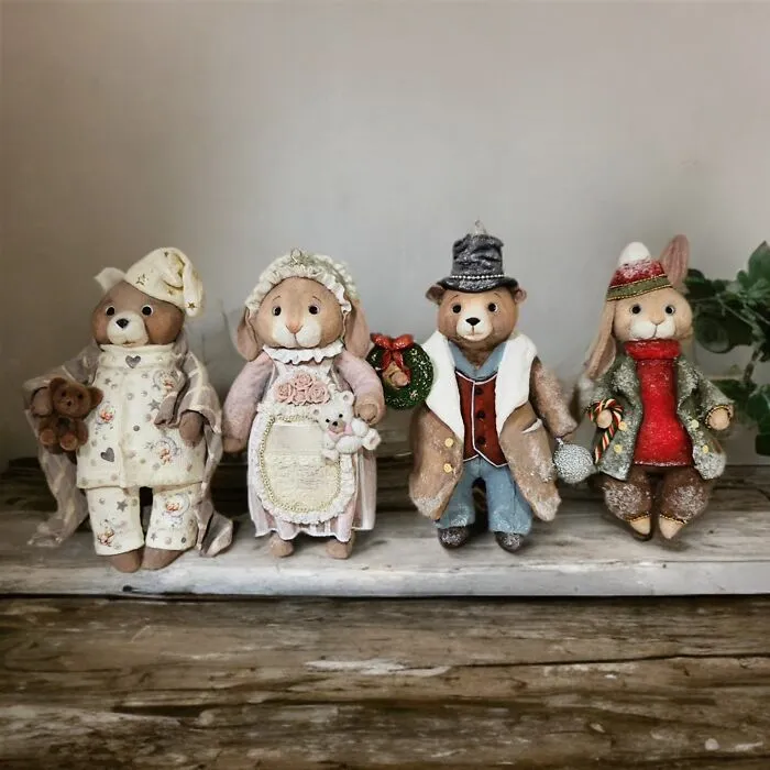 A Teacher Told Her She Had No Artistic Talent, Now She Creates These Incredible Cotton Wool Sculptures (33 Pics)