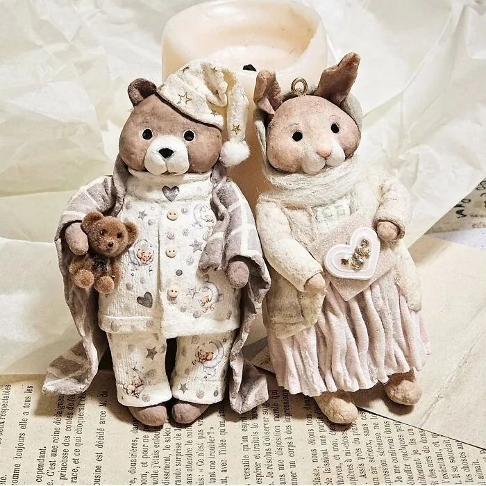 A Teacher Told Her She Had No Artistic Talent, Now She Creates These Incredible Cotton Wool Sculptures (33 Pics)