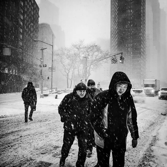 Upper West Side, 2018 From The Series 'Cross/Walk' By Jaeseok Lim