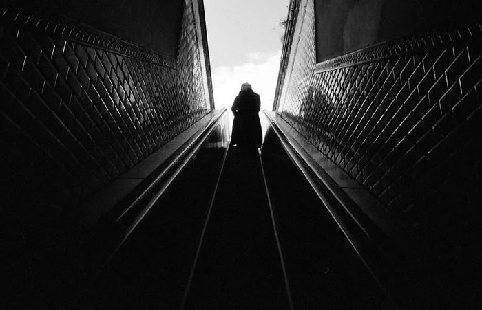 Toward The Light From The Series 'Shadow And Light' By Brice Weaver