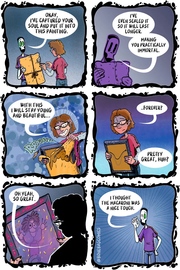 A Necromancer Takes Odd Jobs Instead Of Conquering The World In This Artist’s Comics (49 New Pics)