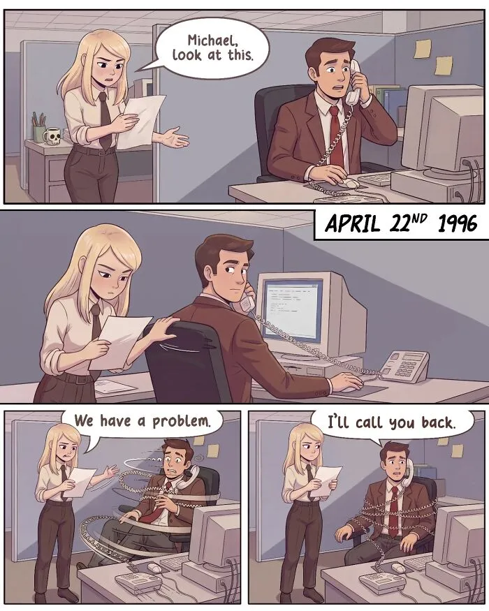 This Artist Recreates The 1990s In 22 Clever Comics Full Of Humor And Nostalgia