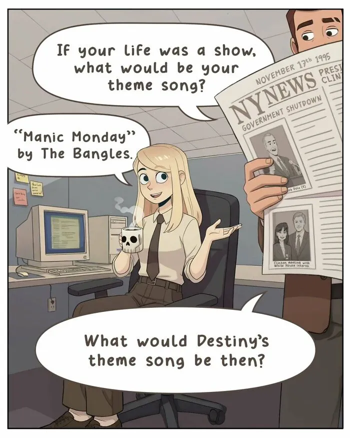 This Artist Recreates The 1990s In 22 Clever Comics Full Of Humor And Nostalgia