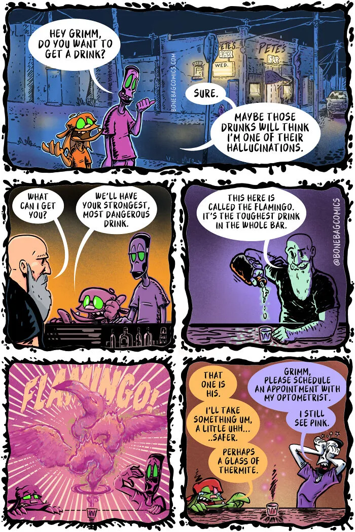 A Necromancer Takes Odd Jobs Instead Of Conquering The World In This Artist’s Comics (49 New Pics)