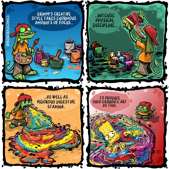 A Necromancer Takes Odd Jobs Instead Of Conquering The World In This Artist’s Comics (49 New Pics)