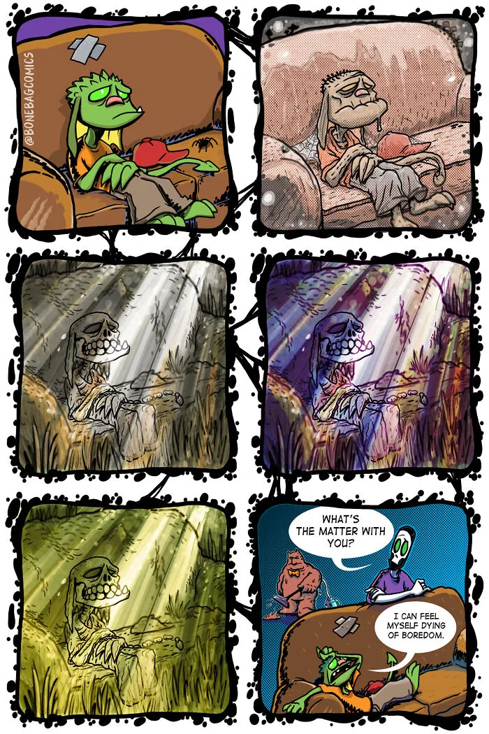 A Necromancer Takes Odd Jobs Instead Of Conquering The World In This Artist’s Comics (49 New Pics)