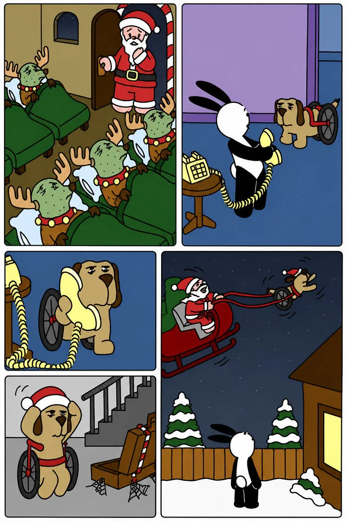 This Artist Creates Cute-Looking Comics With Dark Punchlines (34 New Pics)